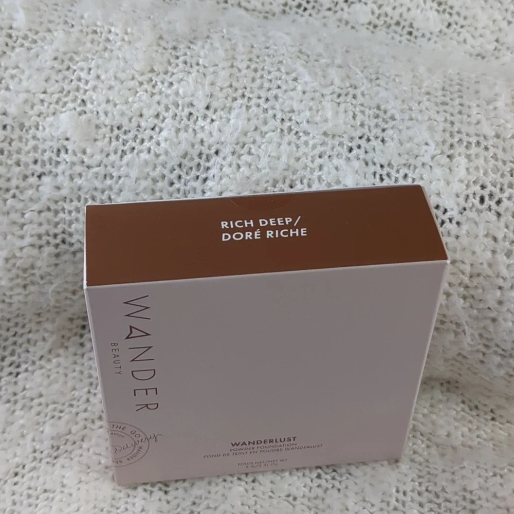 Wander Beauty Wanderlust Powder Foundation in Rich Deep, 9g/0.31oz